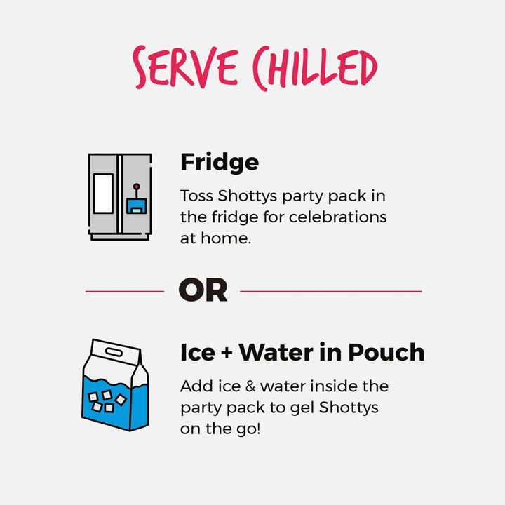 Shottys Grape/Watermelon Gelatin Shots (8 shots) - Main Street Liquor