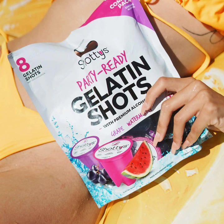 Shottys Grape/Watermelon Gelatin Shots (8 shots) - Main Street Liquor