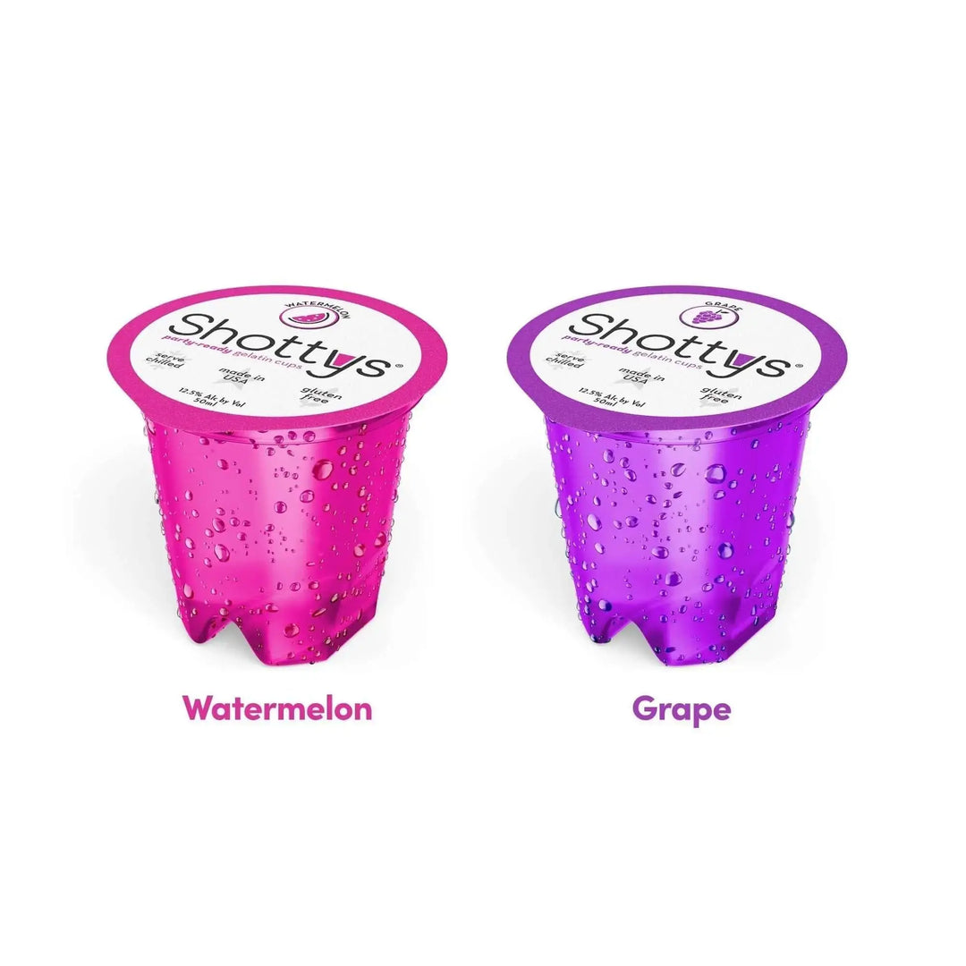 Shottys Grape/Watermelon Gelatin Shots (8 shots) - Main Street Liquor