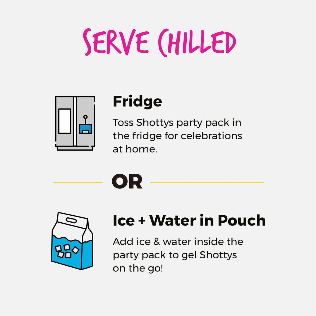 Shottys Tropical Gelatin Shots (24 shots) - Main Street Liquor