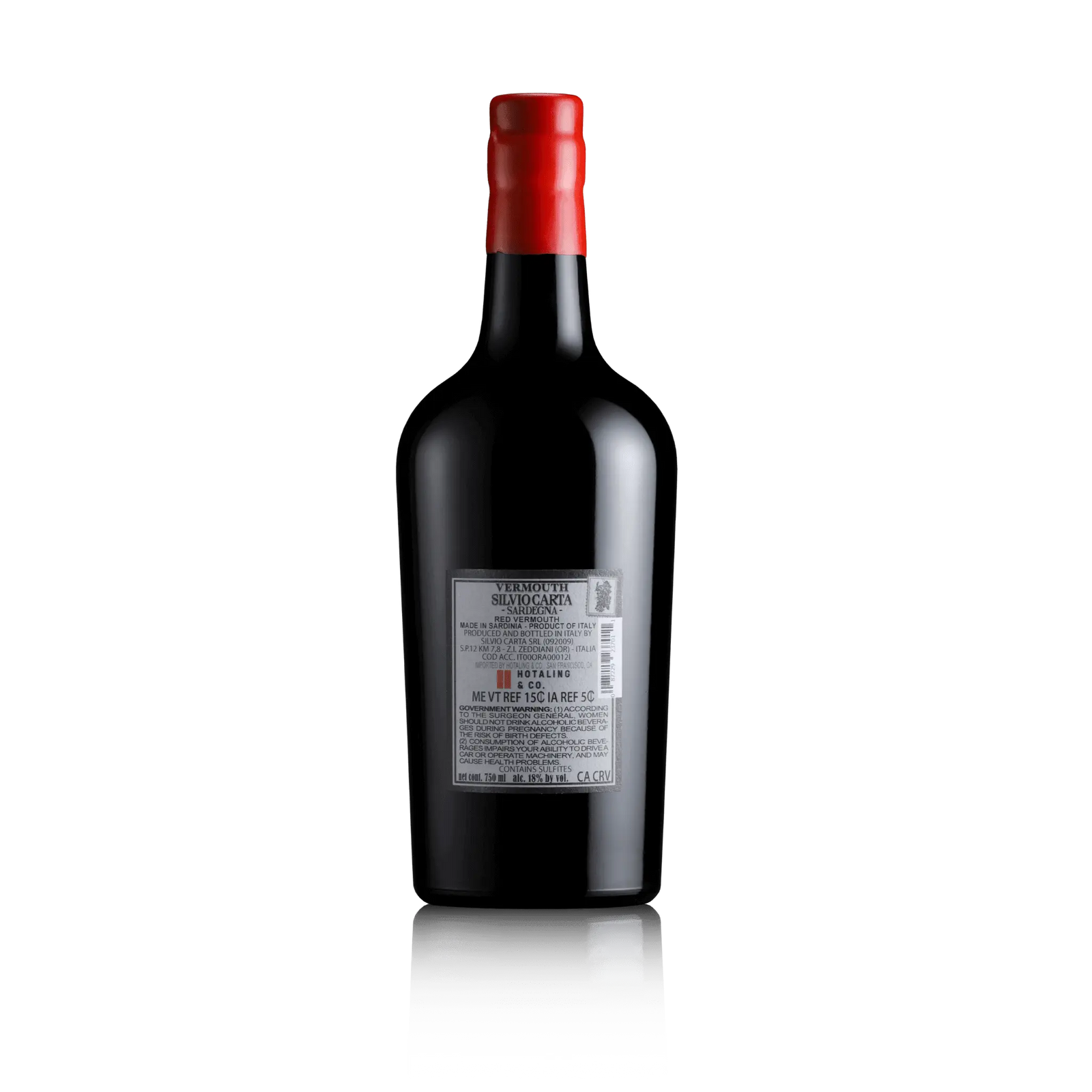 Silvio Carta Rosso Sardegna Vermouth - Main Street Liquor