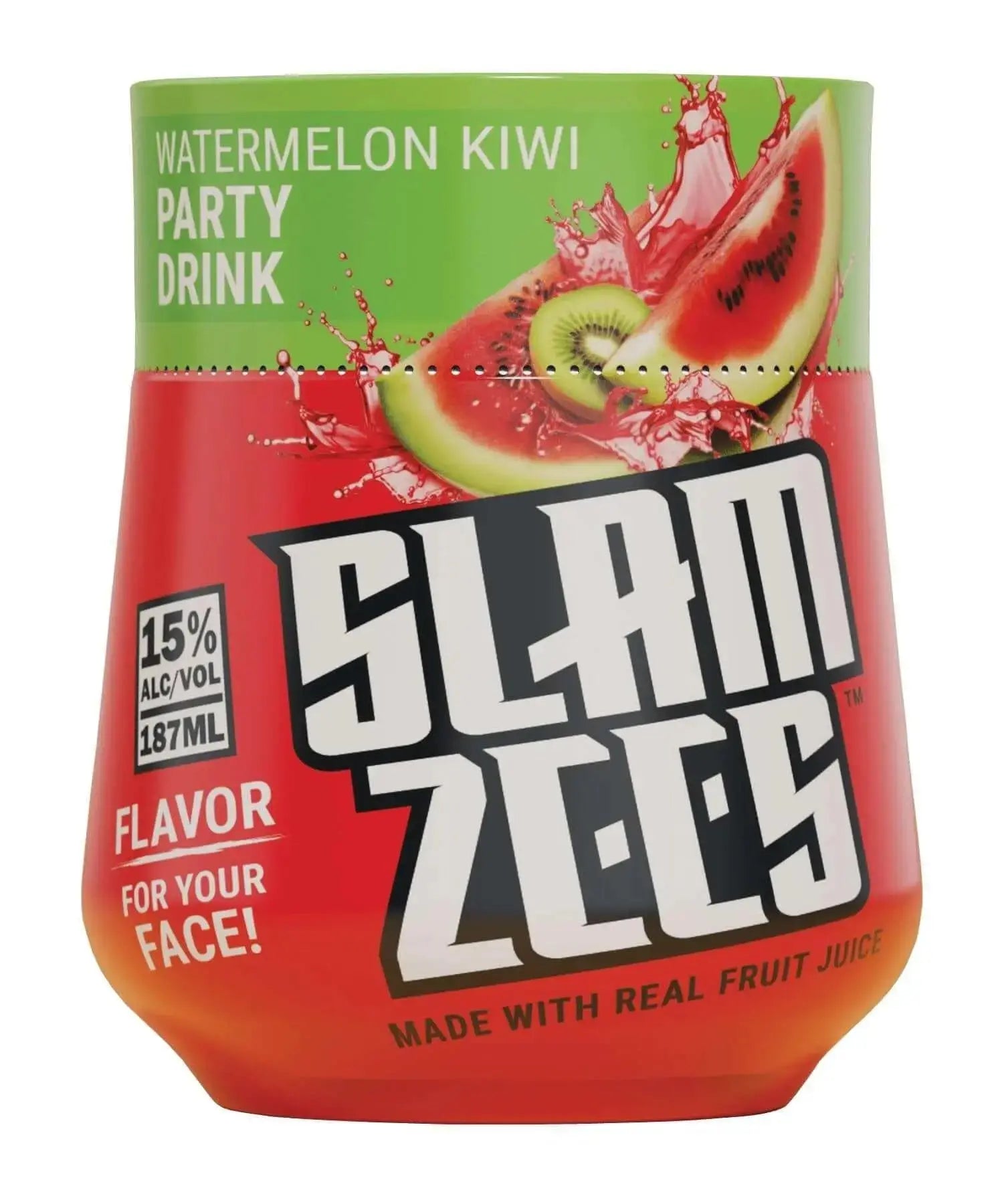 SLAMZEES Watermelon Kiwi 187ml - Main Street Liquor