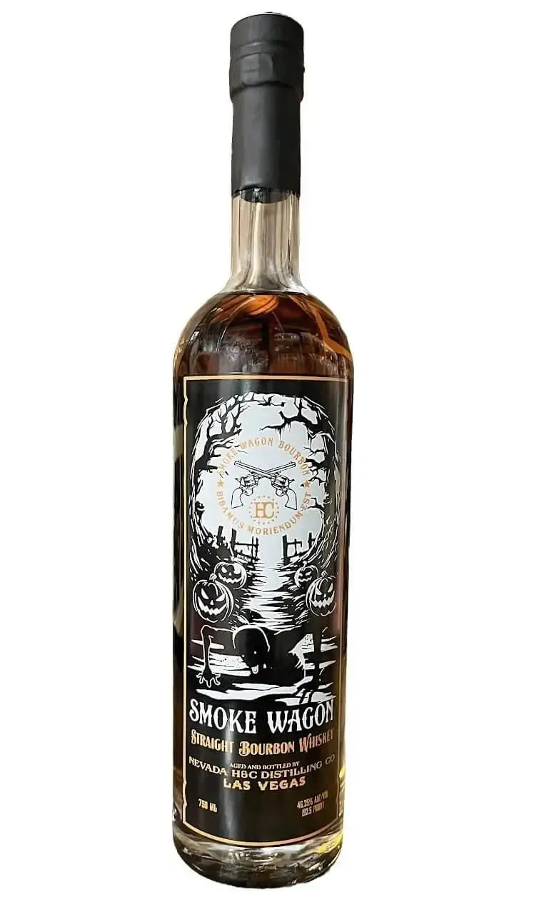 Smoke Wagon Straight Bourbon Whiskey Halloween Glow in the Dark Edition 2024 - Main Street Liquor