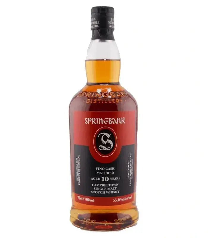 Springbank 10 Year Fino Cask Matured Single Malt Scotch Whisky 700mL - Main Street Liquor