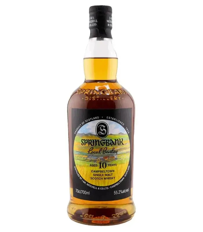 Springbank Local Barley 10 Year Single Malt Scotch Whisky 2025 Edition 700mL - Main Street Liquor