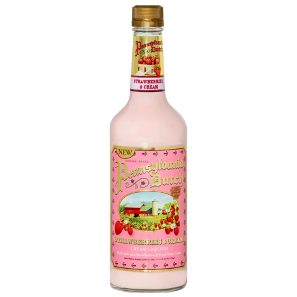 Pennsylvania Dutch Strawberries & Cream - Cream Liqueur (750ml) Pennsylvania Dutch