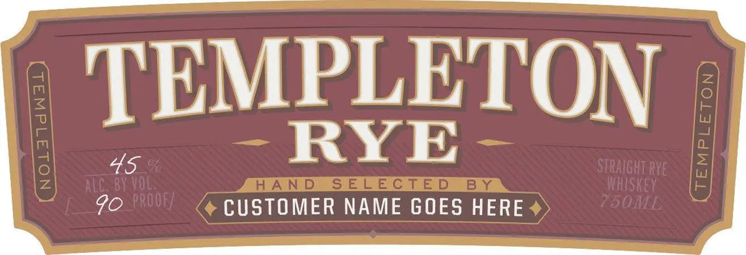 Templeton Rye Cask Strength Single Barrel - Main Street Liquor