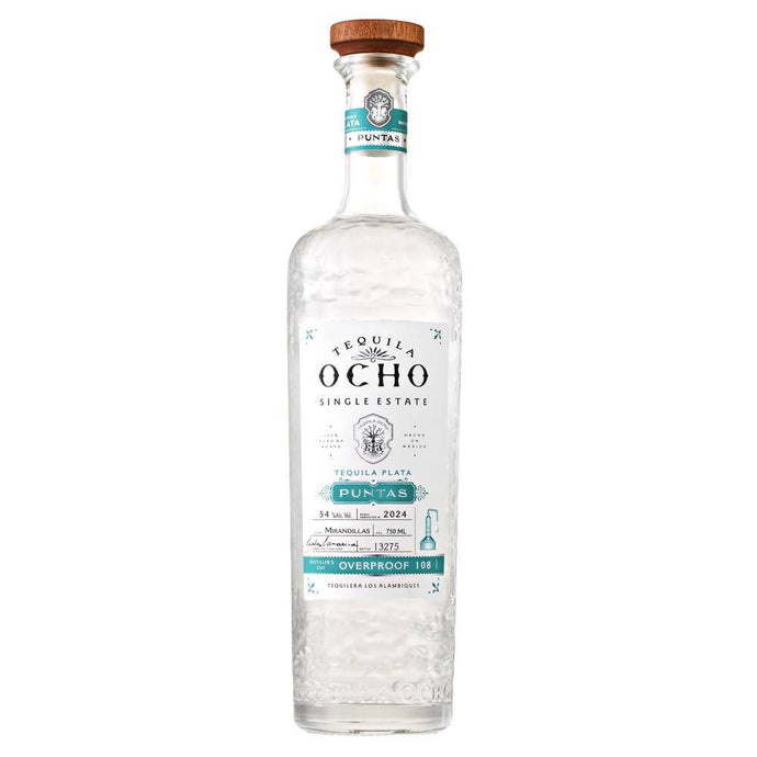 Tequila Ocho Plata Puntas Overproof 2024 - Main Street Liquor