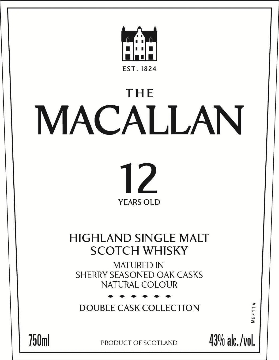 The Macallan 12 Year Old Double Cask Highland Single Malt Scotch Whisky - Main Street Liquor