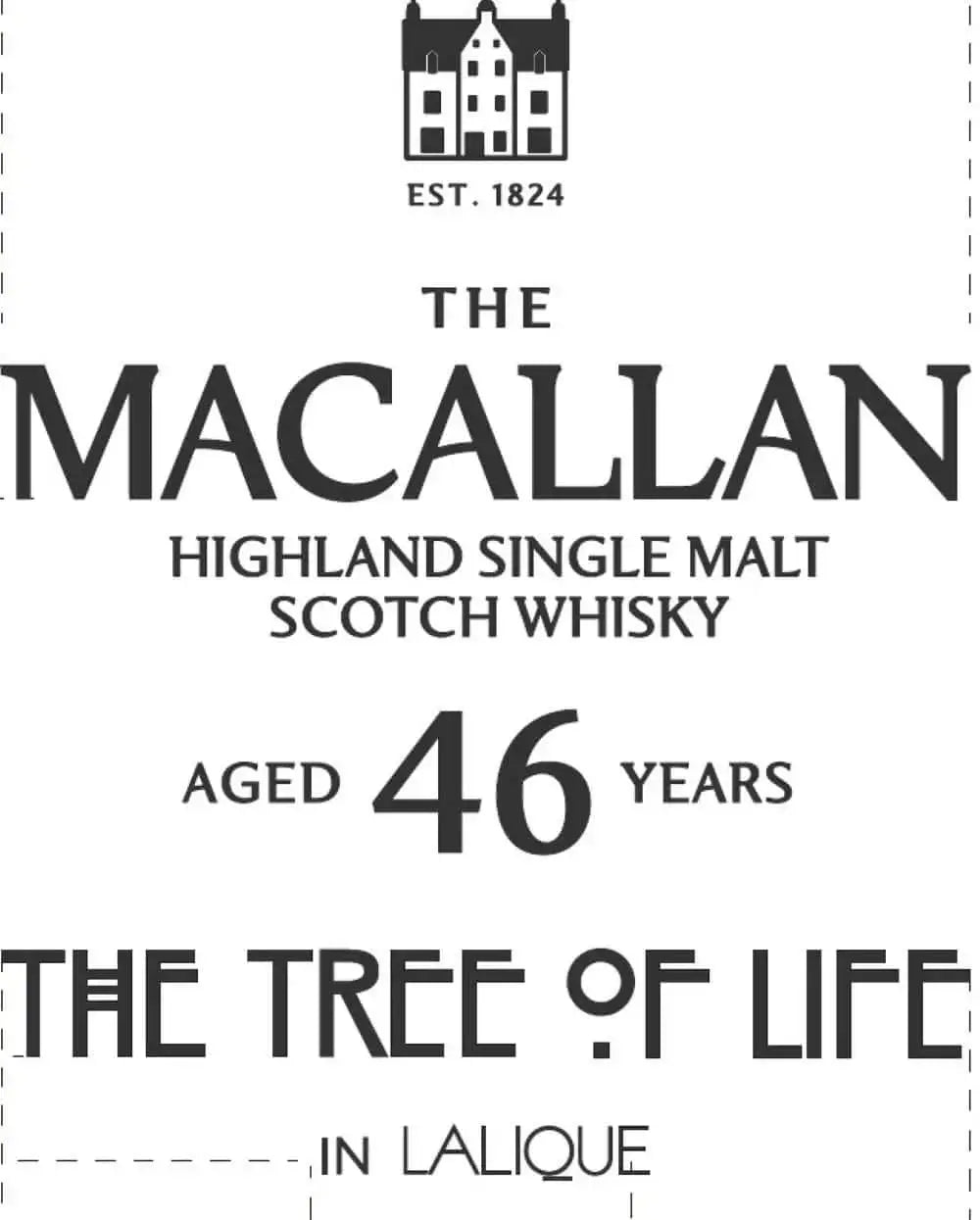 The Macallan 46 Year Old The Tree of Life in Lalique - Main Street Liquor