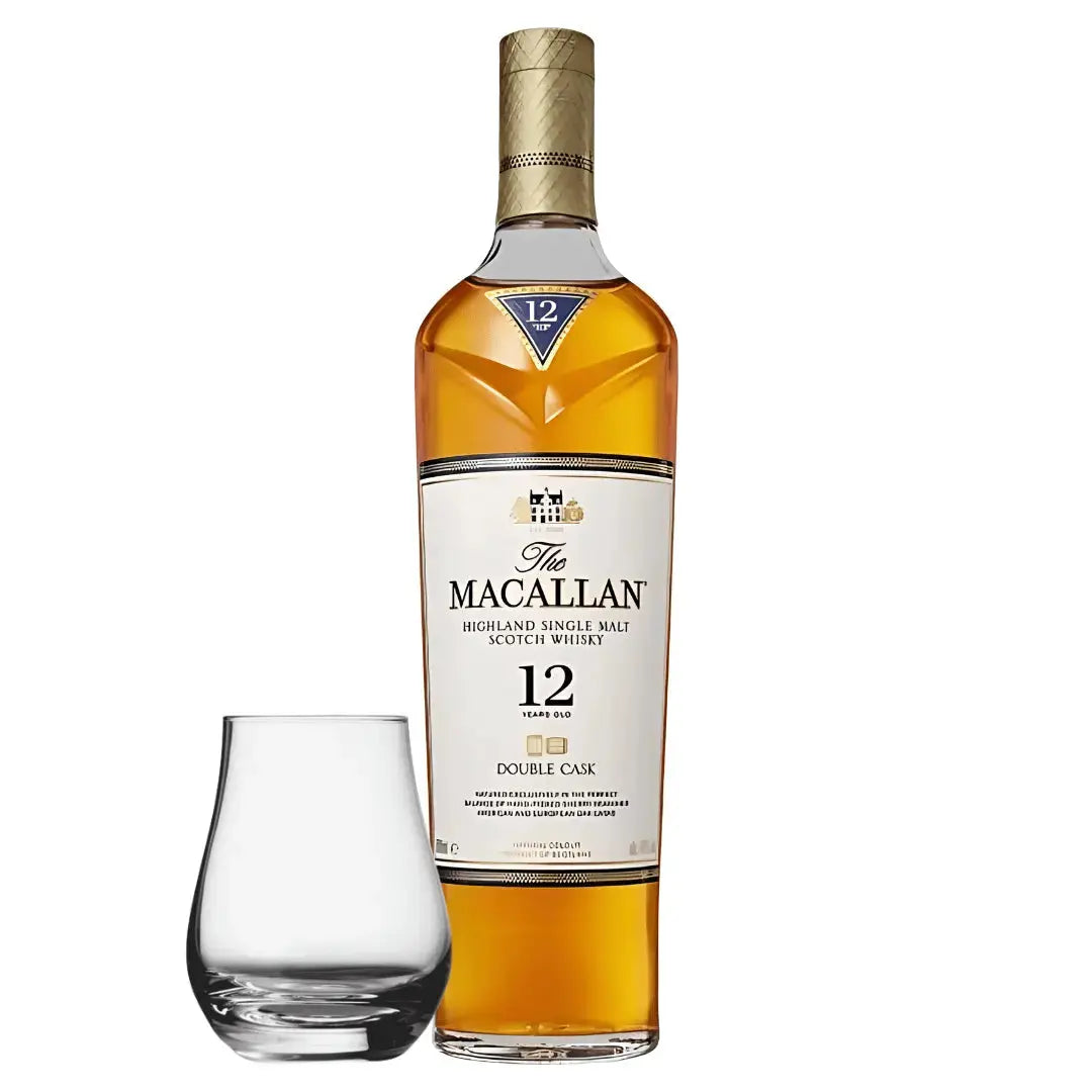 The Macallan Double Cask 12 Years Old with Spey Dram Glass - Main Street Liquor