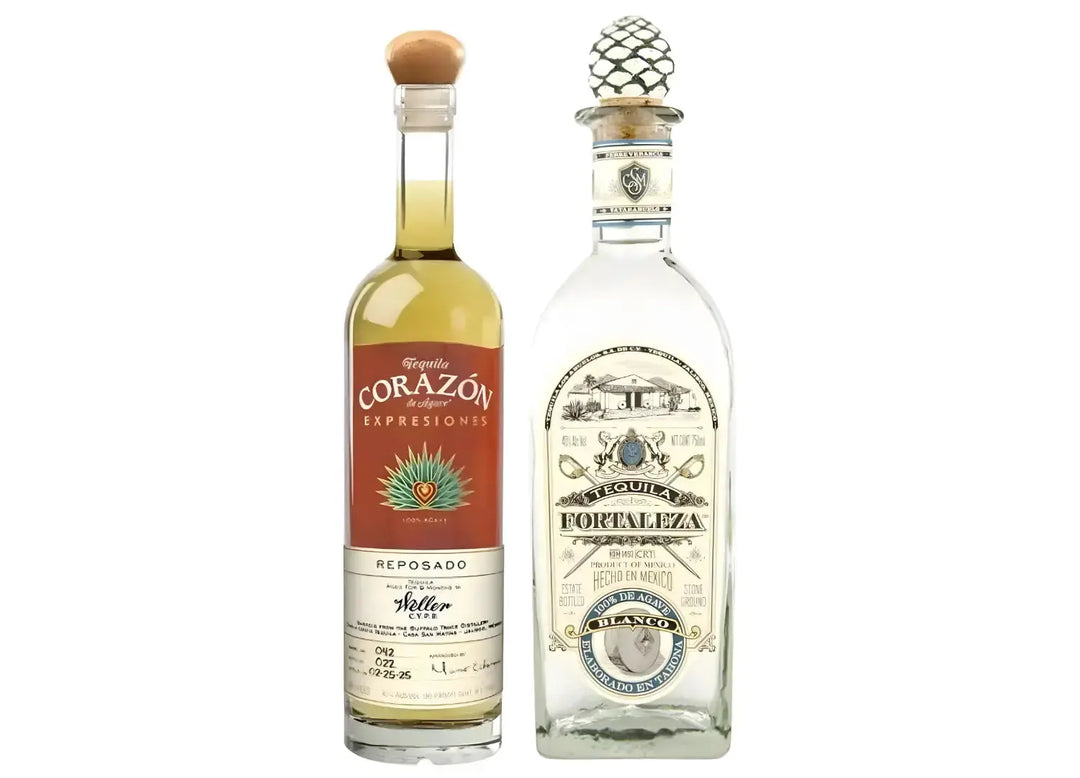 The Weller x Fortaleza Bundle – Corazon Expresiones Reposado Weller C.Y.P.B. &amp; Fortaleza Blanco (700ml) - Main Street Liquor