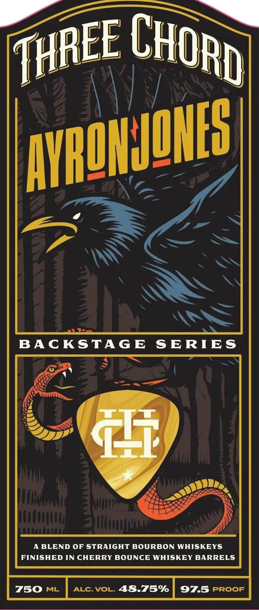 Three Chord Backstage Series Ayron Jones Cherry Bounce Finish Bourbon - Main Street Liquor