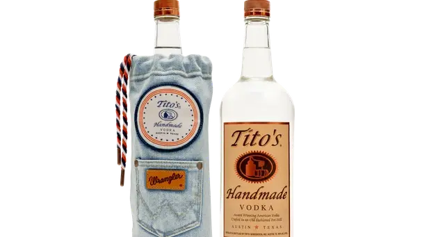Two bottles of Tito&