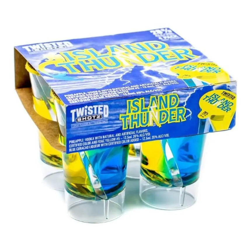 Twisted Shotz Island Thunder (4pk) - Main Street Liquor