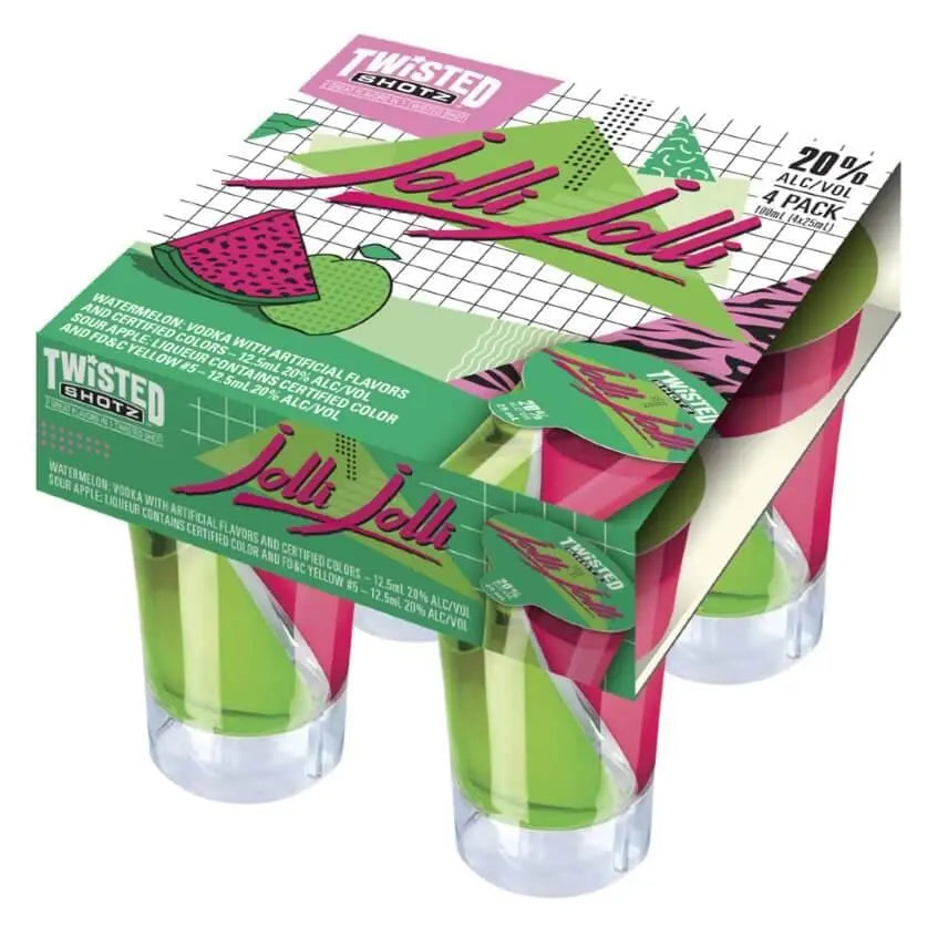 Twisted Shotz Jolli Jolli (4pk) - Main Street Liquor