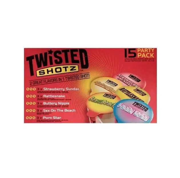 Twisted Shotz Party Pack (15pk) - Main Street Liquor