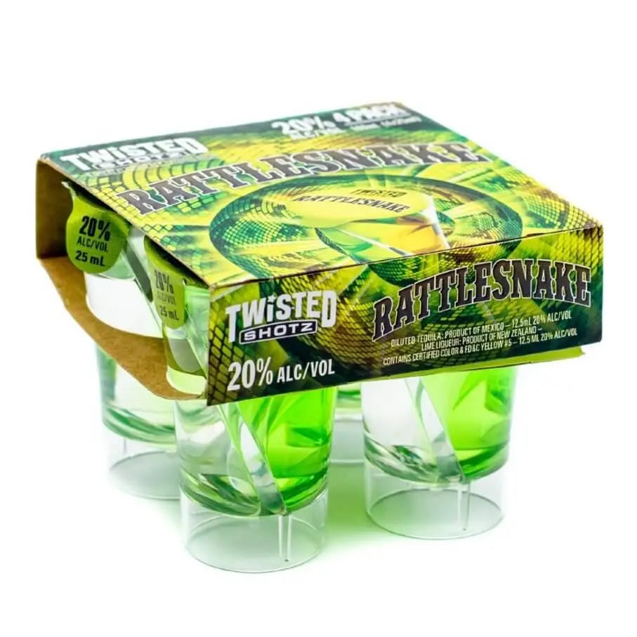 Twisted Shotz Rattlesnake (4pk) - Main Street Liquor