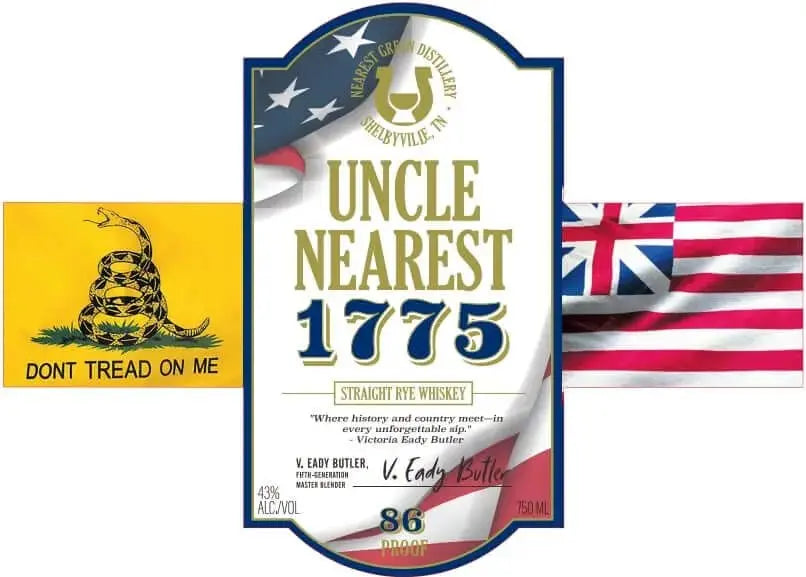 Uncle Nearest 1775 Straight Rye Whiskey - Main Street Liquor