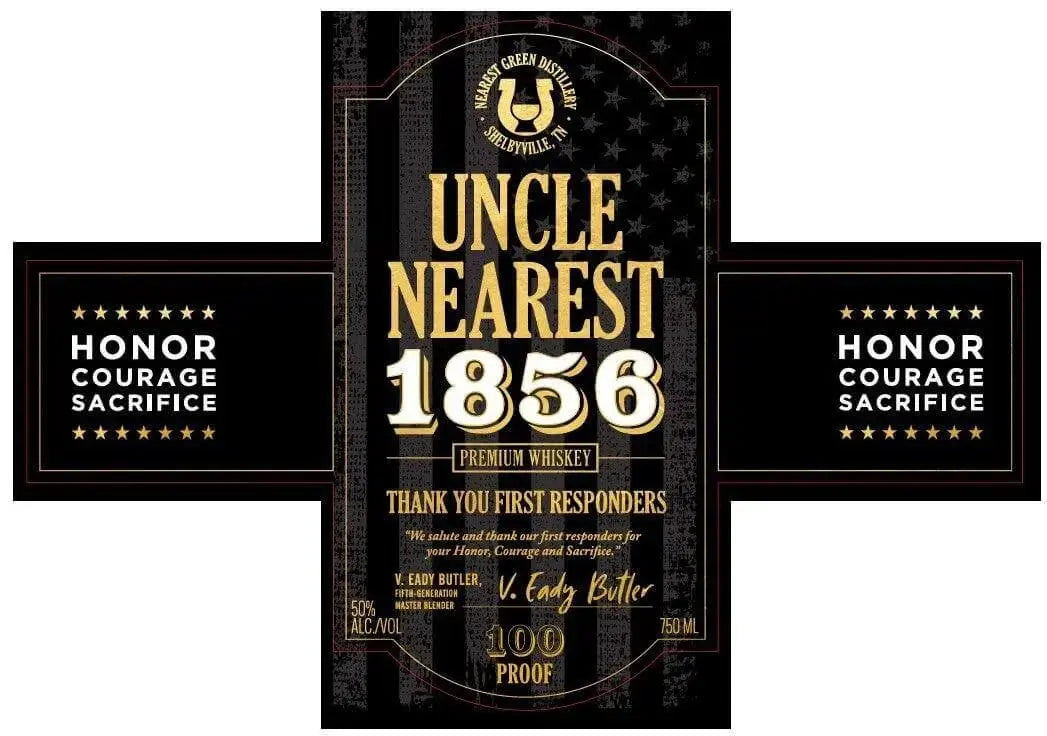 Uncle Nearest 1856 Premium Whiskey First Responders Edition - Main Street Liquor