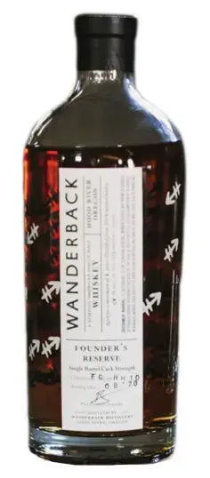 Wanderback Whiskey Founder’s Reserve Single Barrel Cask Strength - Main Street Liquor