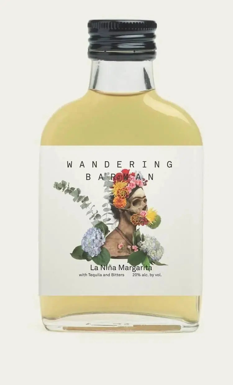 Wandering Barman La Niña Margarita - Marigold &amp; Kaffir Lime Margarita 4 Pack - Main Street Liquor