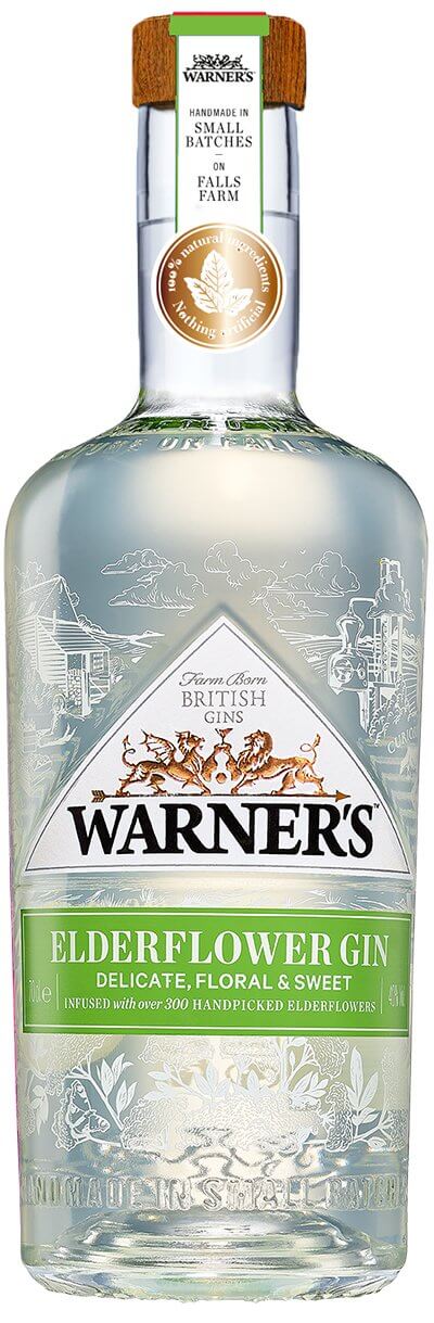 Load image into Gallery viewer, Warner&#39;s ELDERFLOWER GIN - Main Street Liquor
