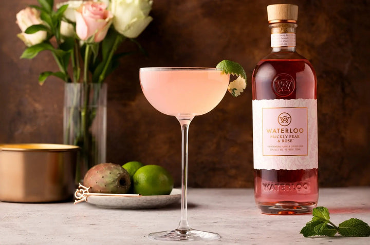 Waterloo Prickly Pear &amp; Rose Gin - Main Street Liquor