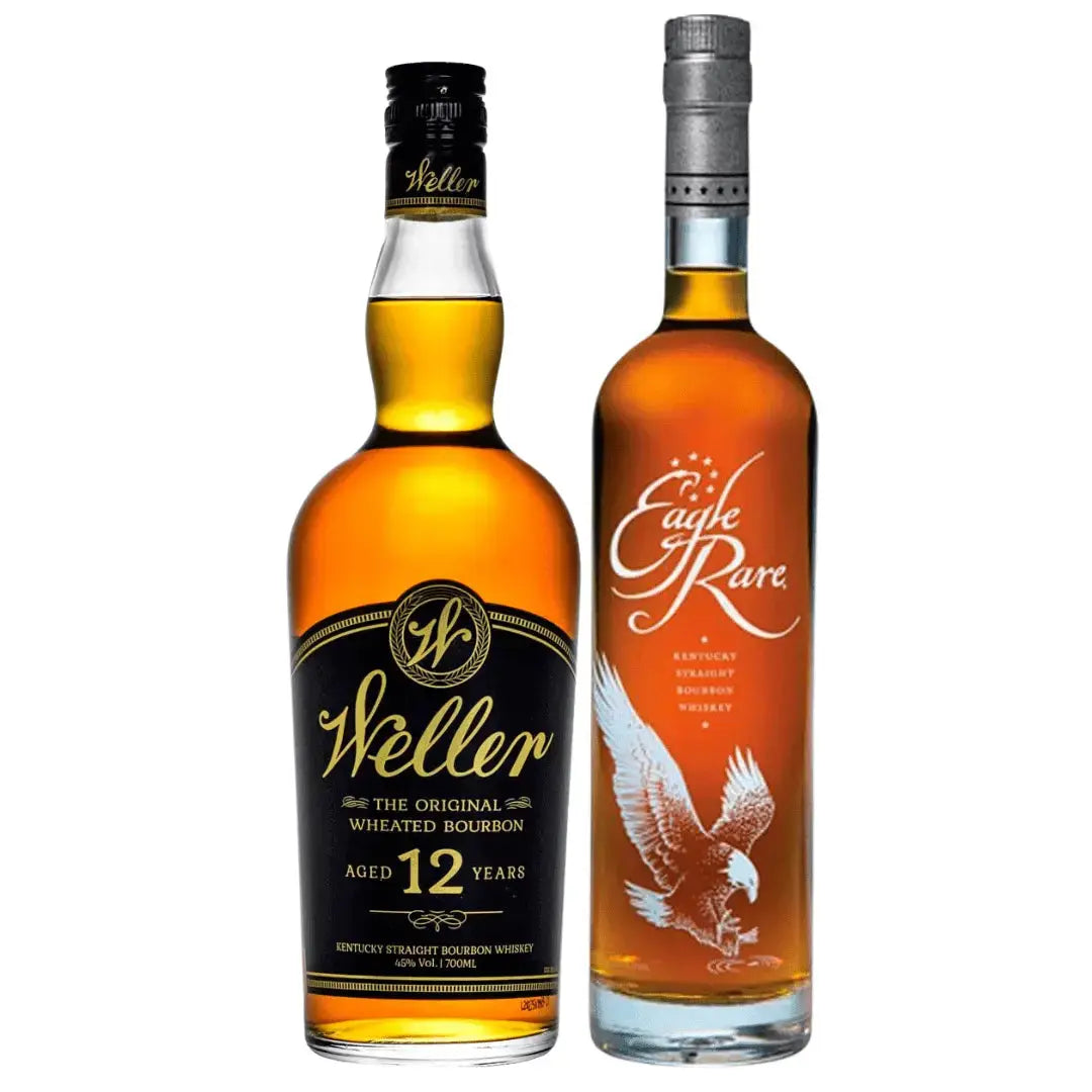 Weller Rare Bundle – Weller 12 Year 700mL &amp; Eagle Rare 10 Year 700mL - Main Street Liquor