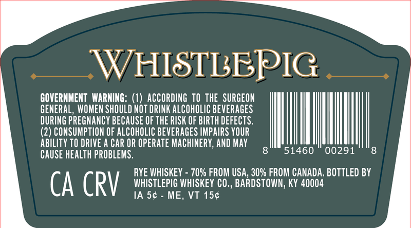 Load image into Gallery viewer, WhistlePig FarmStock Rye Whiskey Farmhouse Batch 50ml - Main Street Liquor
