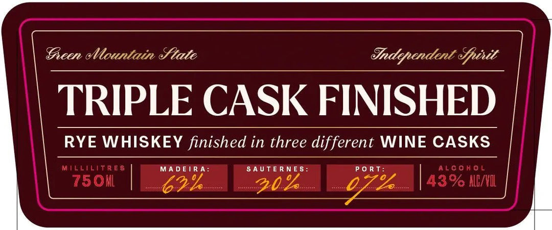 WhistlePig Triple Cask Finished Rye Whiskey 12 Year 750mL - Main Street Liquor