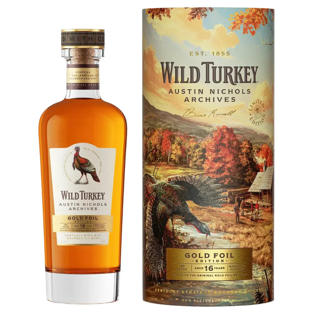 Wild Turkey Austin Nichols Archives Gold Foil Edition 16 Year Bourbon Whiskey - Main Street Liquor