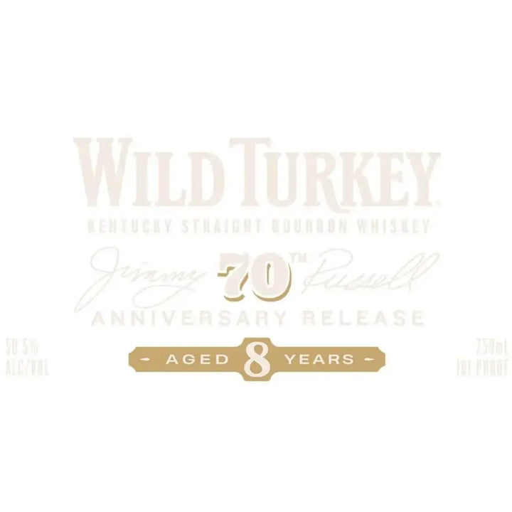 Wild Turkey Jimmy Russell 70th Anniversary Release - Main Street Liquor