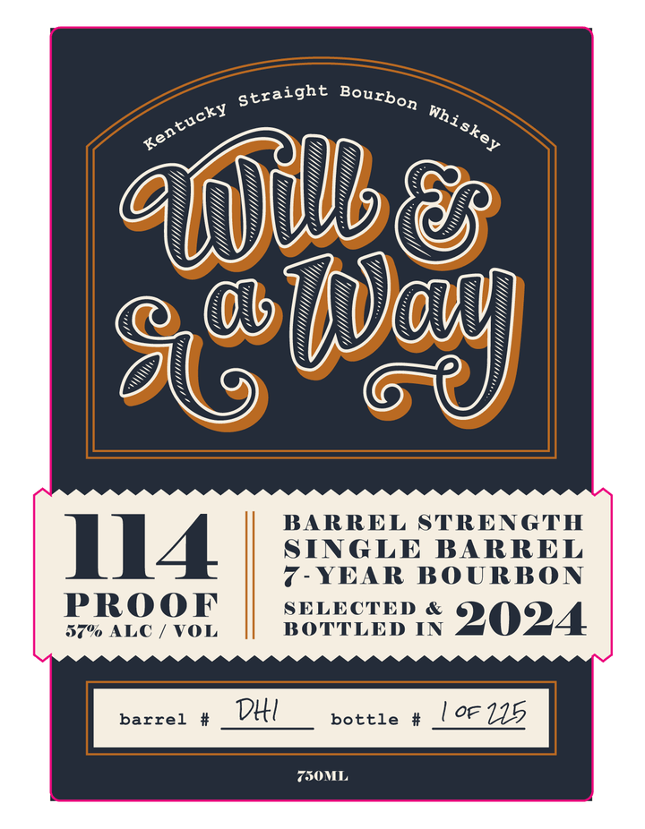 Will &amp; A Way 7 Year Kentucky Straight Bourbon Whiskey - Main Street Liquor
