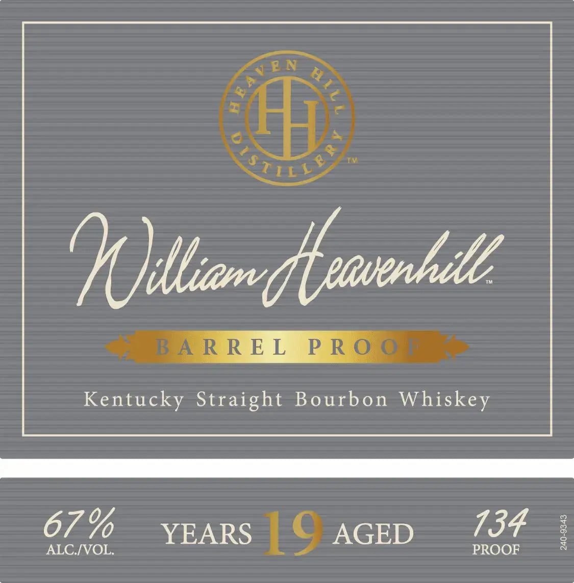 William Heavenhill 19 Year Barrel Proof Bourbon 12th Edition - Main Street Liquor