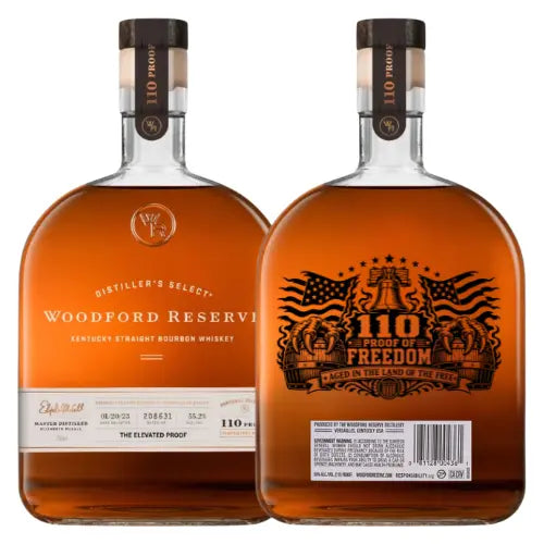 Woodford Reserve 110 Proof “Proof of Freedom” Edition Kentucky Straight Bourbon Whiskey - Main Street Liquor