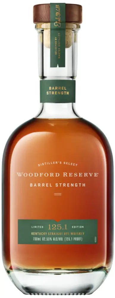 Woodford Reserve Barrel Strength Kentucky Straight Rye Whiskey 125.1 Proof - Main Street Liquor