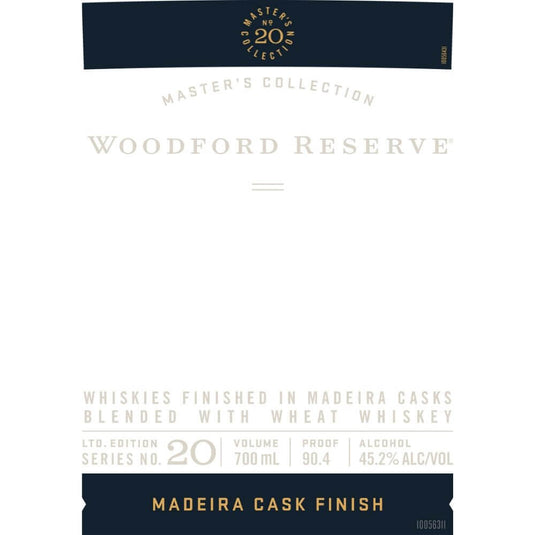 Woodford Reserve Master’s Collection Madeira Cask Finished - Main Street Liquor