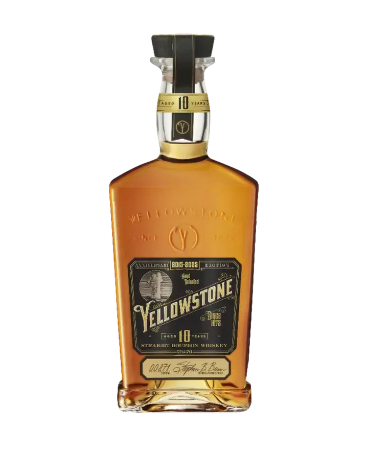 Yellowstone 10 Year Anniversary Edition Straight Bourbon Whiskey - Main Street Liquor