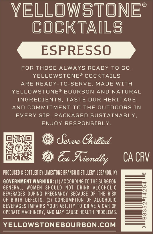 Yellowstone Cocktails Espresso - Main Street Liquor