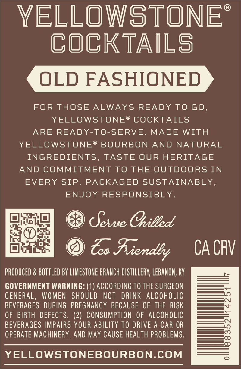 Load image into Gallery viewer, Yellowstone Cocktails Old Fashioned - Main Street Liquor
