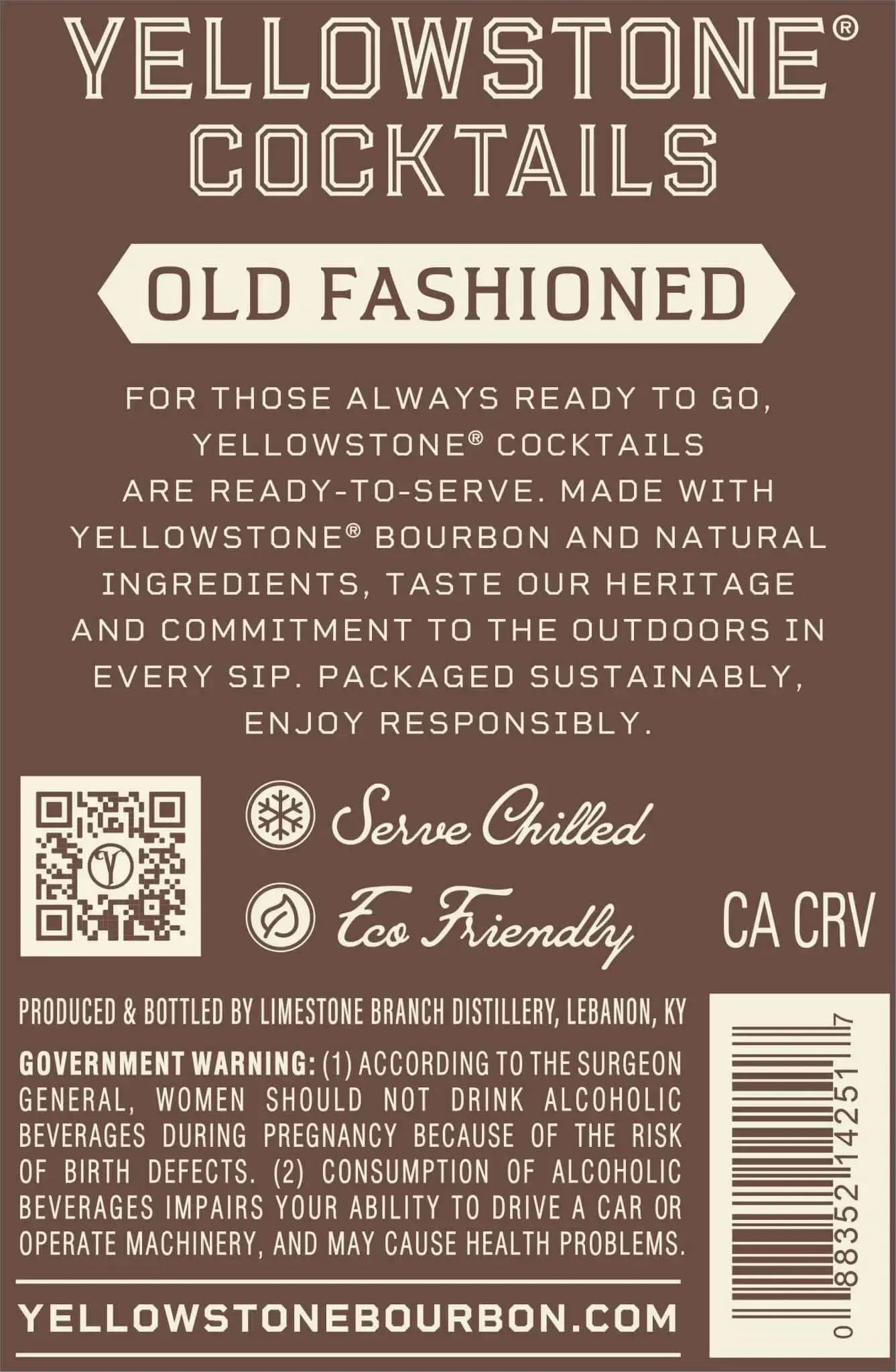 Yellowstone Cocktails Old Fashioned - Main Street Liquor