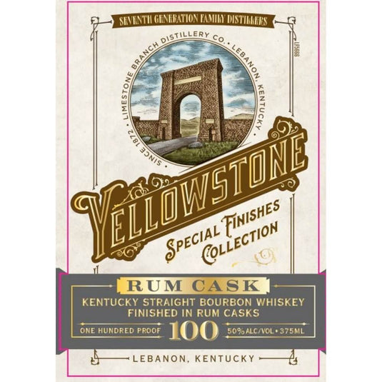 Yellowstone Special Finishes Collection Rum Cask Bourbon 375ml - Main Street Liquor