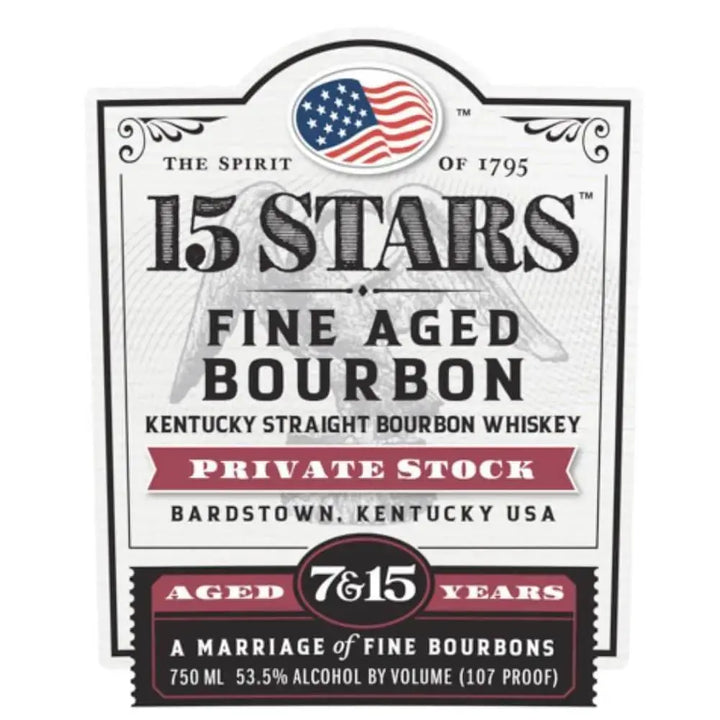 15 Stars Private Stock 7 &amp; 15 Years - Main Street Liquor