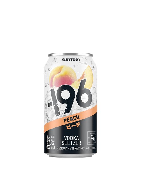 -196 Peach Vodka Seltzer - Main Street Liquor