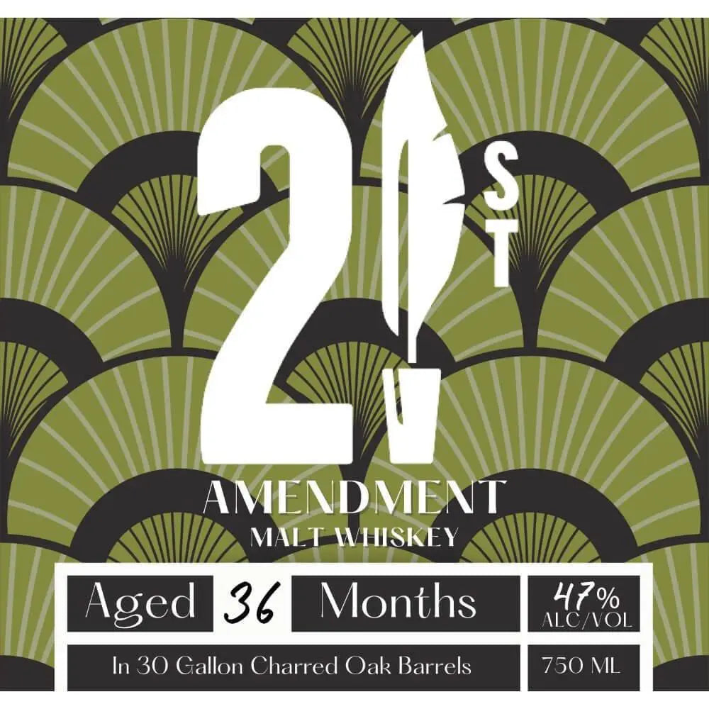 21st Amendment Malt Whiskey - Main Street Liquor