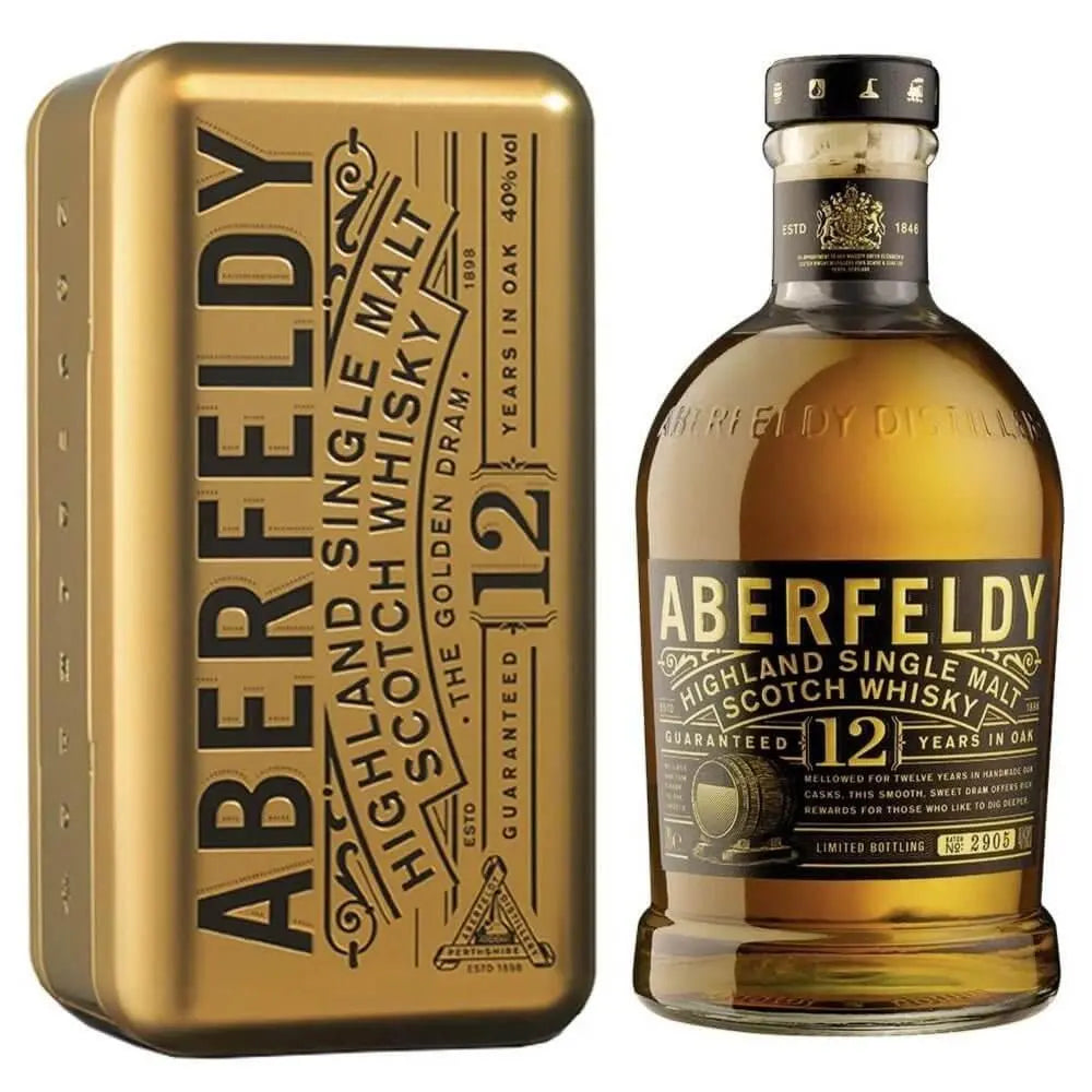 Aberfeldy 12 Year Old Gold Bar Limited Edition - Main Street Liquor
