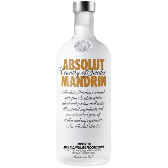 Absolut Mandrin Vodka - Main Street Liquor