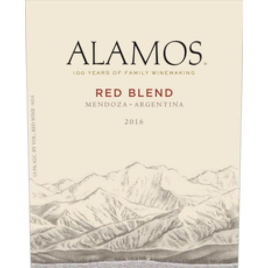 Alamos Red Blend - Main Street Liquor