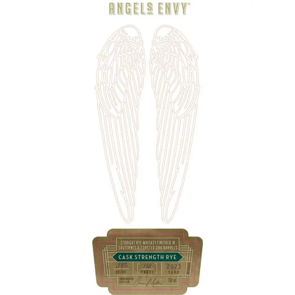 Angel's Envy Cask Strength Rye Whiskey 2023 - Main Street Liquor